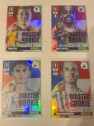 Cambio Cromos Master Rookie Mundial 2026