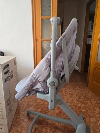 Chicco 5en1: moisés, cuna, hamaca, trona, silla.