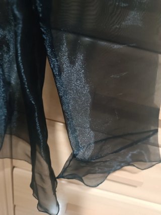 2 Chaquetas Seda y Fular Negro Talla L