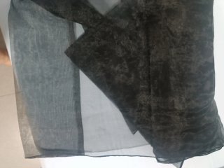 2 Chaquetas Seda y Fular Negro Talla L