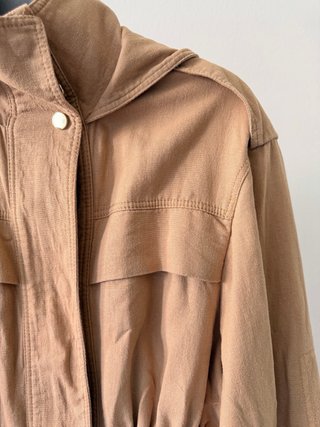 Chaqueta Zara Verano Marrón