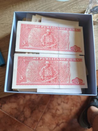 3 Pesos Cubanos Che Guevara 2005