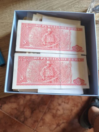 3 Pesos Cubanos Che Guevara 2005