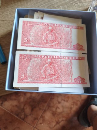 3 Pesos Cubanos Che Guevara 2005