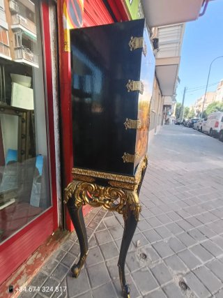 Mueble Bar Vintage Madera y Metal
