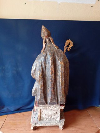 Figura Santo de Iglesia buen conservación