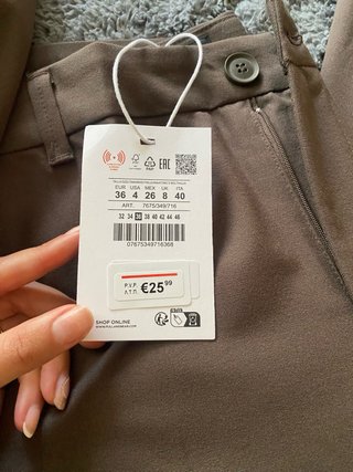 Pantalón Pull&Bear marrón