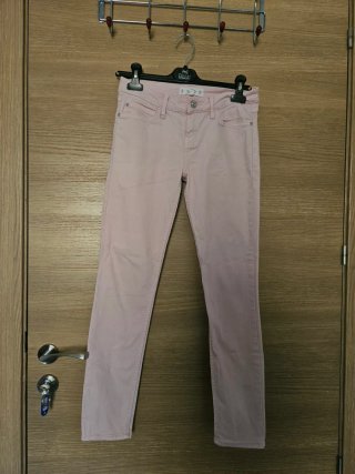 Pantalones Mango Rosas Talla 36
