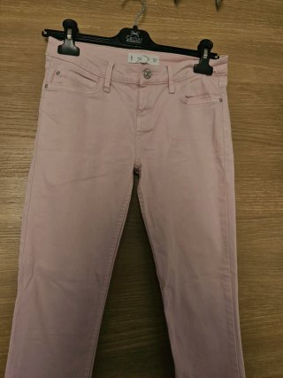 Pantalones Mango Rosas Talla 36