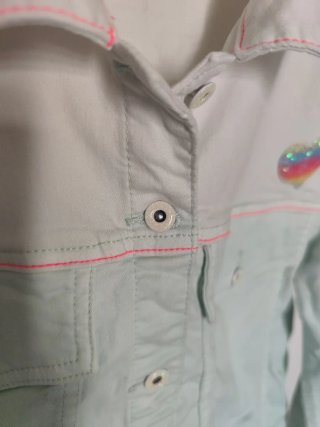 Chaqueta vaquera Billieblush degradada talla 8-9a