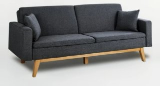 Sofá Cama Gris 3 Plazas