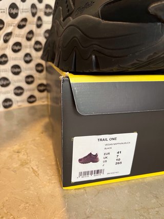 Zapatillas Buffalo Trail One Negras Talla 41