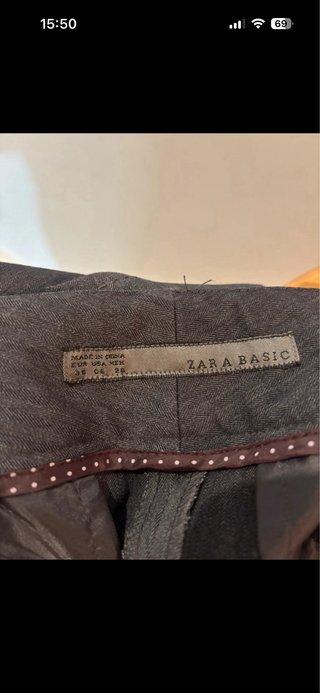 Traje de chaqueta mujer gris