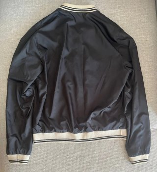 Dolce & Gabbana Crown Embroidered Bomber Jacket