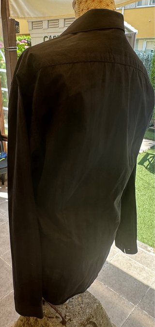 Camisa Calvin Klein negro Rayas