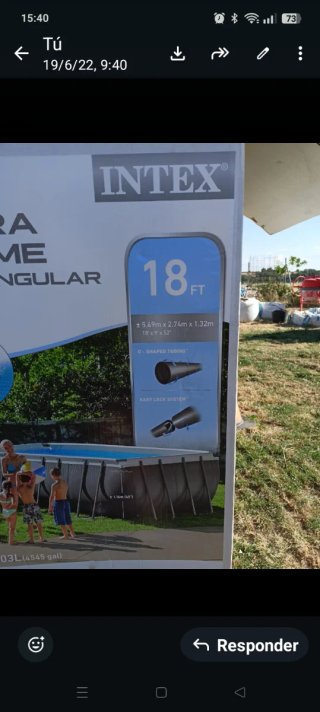 Piscina con depuradora solar ideal para fincas