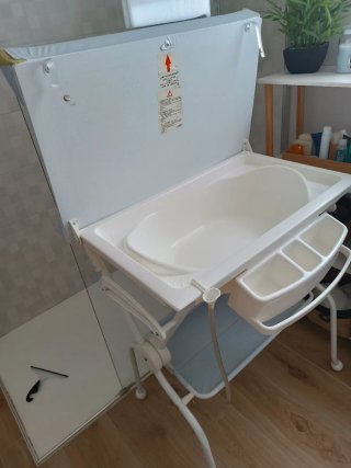 Bañera cambiador bebé