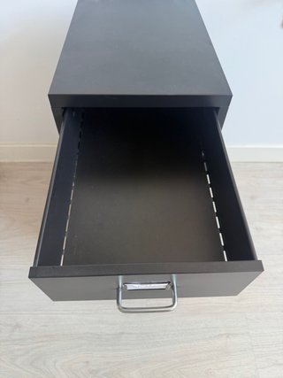 Cajonera Metálica Negra Ikea Helmer
