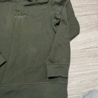 Sudadera Calvin Klein Talla L Verde Oliva