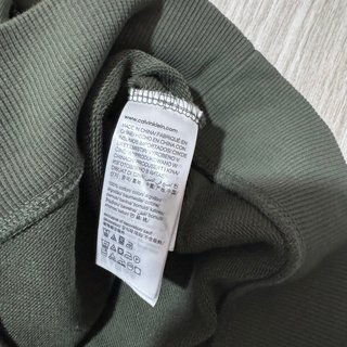 Sudadera Calvin Klein Talla L Verde Oliva