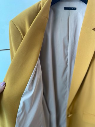 Blazer donna Sisley giallo