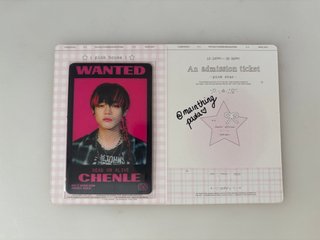 chenle nct dream - photocard