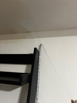 Estantería madera negra