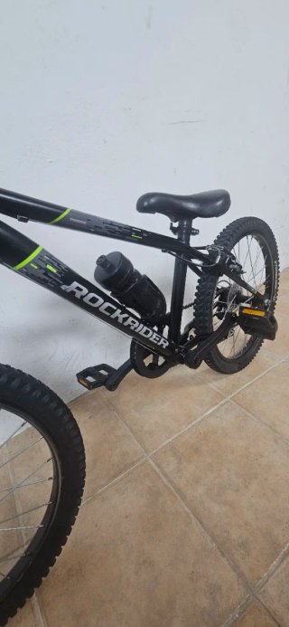 Bici bambino Rockrider 20 nera