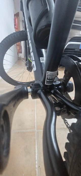 Bici bambino Rockrider 20 nera