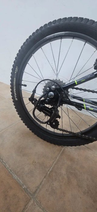 Bici bambino Rockrider 20 nera