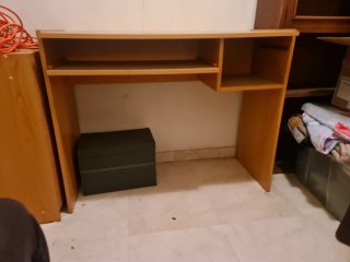 Vintage Madera con Bandeja Extraíble