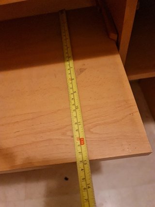 Vintage Madera con Bandeja Extraíble