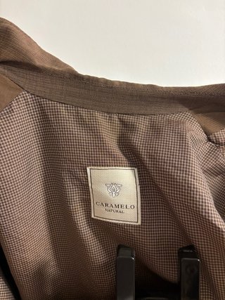 Chaqueta de lino con chaleco