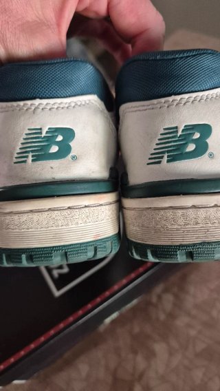 New Balance 550 Bianche e Verdi