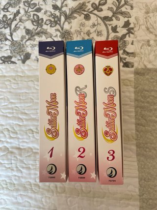 Sailor Moon Blu-ray Temporadas 1, 2 y 3