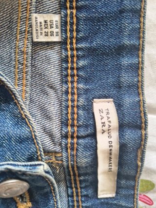Shorts vaqueros Zara
