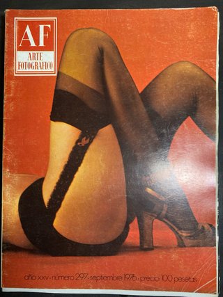 Lote de 5 revistas vintage “Arte Fotografico”
