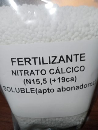 Fertilizante Nitrato Cálcico Bioecomur 1kg.