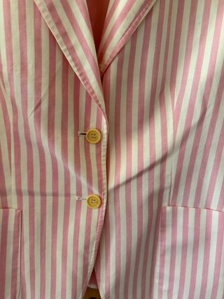 Chaqueta Monte Picaza Rayas Rosas Talla 48