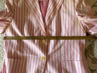 Chaqueta Monte Picaza Rayas Rosas Talla 48