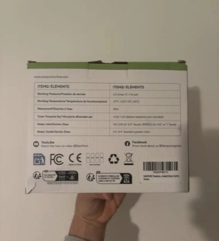 Temporizador Riego 2 Zonas RainPoint Hub Wifi
