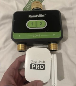 Temporizador Riego 2 Zonas RainPoint Hub Wifi