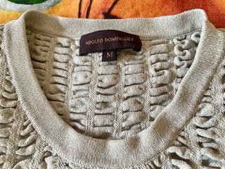 Túnica Adolfo Dominguez Beige Talla Única