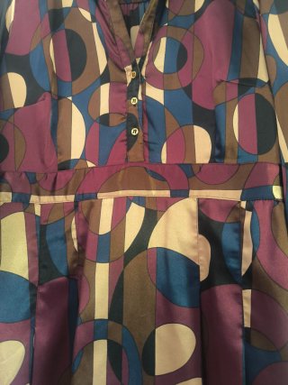 Vestido estampado Zara