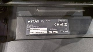Cortacésped Eléctrico Ryobi ZT480EX Giro Cero