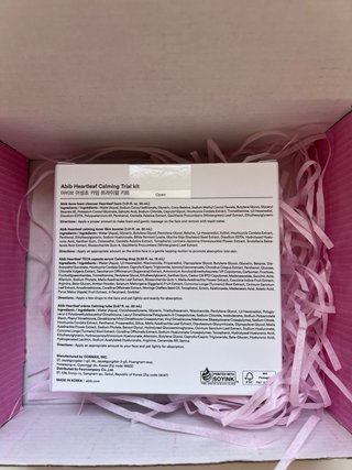 Abib Heartleaf Calming Trial Kit