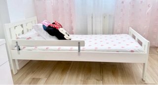 Cama Infantil Ikea Kritter +Colchon + Textil