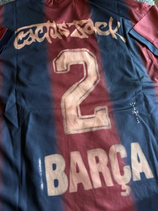 Camiseta Cactus Jack x Barça Talla 2