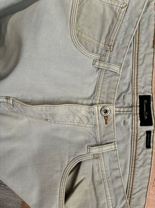 Pantalón Massimo Dutti Beige Talla 44