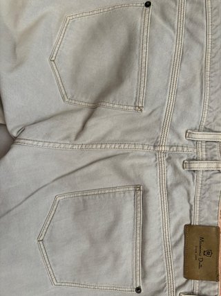 Pantalón Massimo Dutti Beige Talla 44